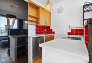 Traumhafte 3-Zimmer-Maisonette mit 3 Terrassen über 2 Etagen (13./14. Stock) im Gasometer