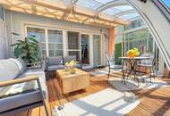 Doppelhaushälfte in Muckendorf-Wipfing mit Garten, Pool & Terrasse als Wintergarten!