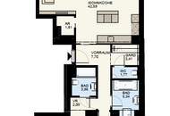 GOLDENER SCHWAN | KAISERMÜHLEN: FAMILIENHIT 3-ZIMMER MIT TERRASSE
