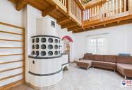 Rustikaler Charme trifft moderne Technik – Einfamilienhaus mit Galerie in Toplage Strasshof