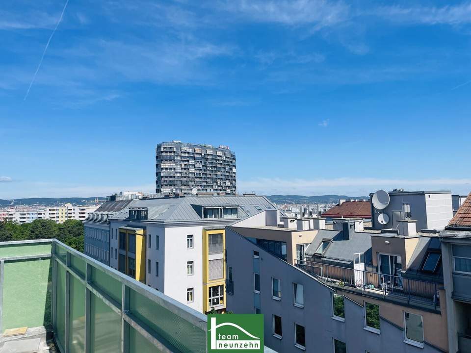 SMART CITY LIVING – Blick über Wien, 4 Terrassen, Top S Bahn und U Bahn Anbindung - JETZT ANFRAGEN