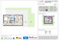 Preis angepasst - 2-Zimmer Erdgeschosswohnung mit Terrasse und Garten