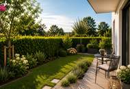 FAMILIENWOHNUNG MIT XXL-FREIFLÄCHEN IN BESTER AUSSICHTSLAGE |+ 4 ZIMMER + TERRASSE, BALKONE &amp; EIGENER GARTEN