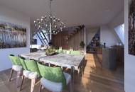 Einzigartige 105 m² große Dachgeschoss Wohnung mit Fernblick // zentrale Lage 1040 // Planstudie DG Ausbau