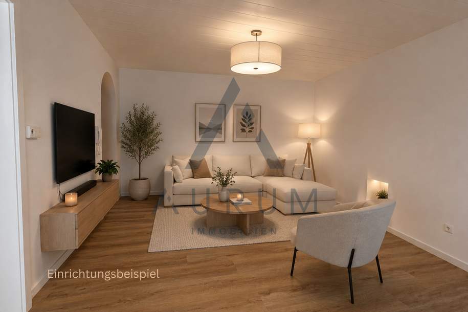 Neu renovierte Wohnung in ruhiger Zentrumslage mit Blick auf die Hohe Salve, Wohnung-miete, 990,00,€, 6365 Kitzbühel