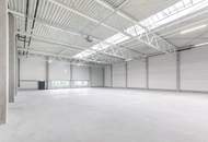 1500 bis 3300 m2 Lagerflächen mit Büro in 1230 Wien, sehr guter Verkehrsanbindung