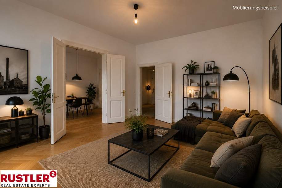 Ein Zuhause mit Zukunft beginnt mit einem guten Konzept. Eigentumswohnung mit Renovierungskonzept!, Wohnung-kauf, 225.000,€, 1020 Wien 2., Leopoldstadt