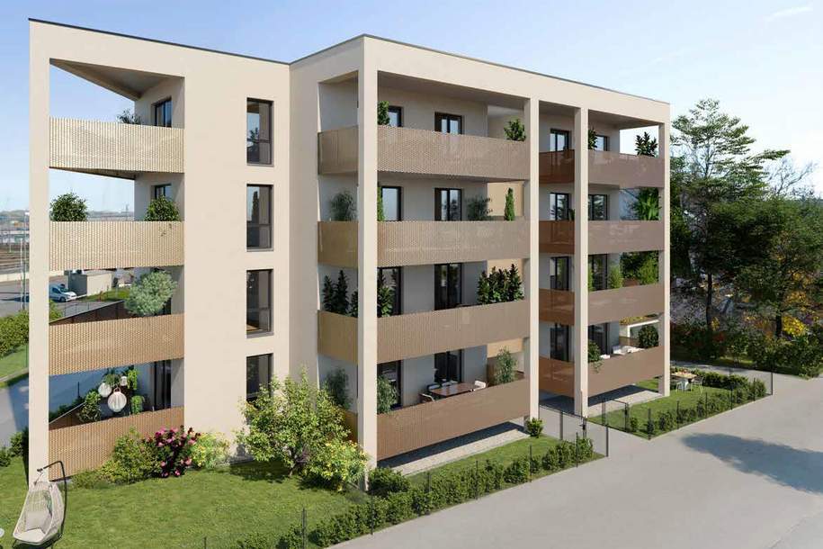 Traumhafte 2-Zimmerwohnung mit großem Balkon, Wohnung-miete, 630,81,€, 8020 Graz(Stadt)