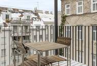 Familiäres Haus mit idealer Balkonwohnung für Singles oder Paare!