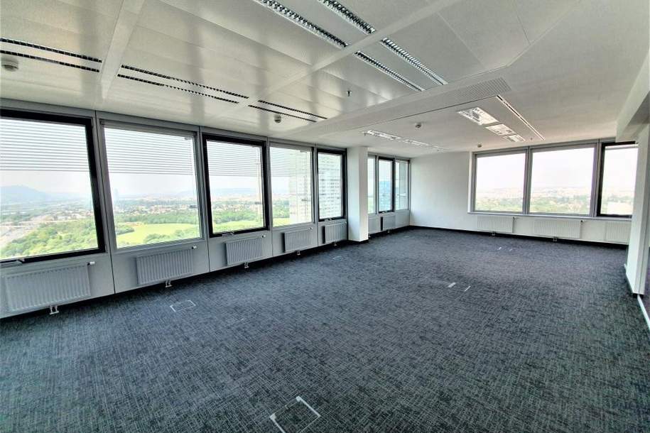 7.OG ++ Bürofläche im Ares Tower ++ direkte U1 Anbindung, Gewerbeobjekt-miete, 5.889,24,€, 1220 Wien 22., Donaustadt