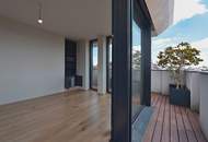 TRAUMBLICK und kuschliger KAMIN! Dachgeschoß-Maisonette mit 3 Terrassen! Garagenkauf im Haus möglich