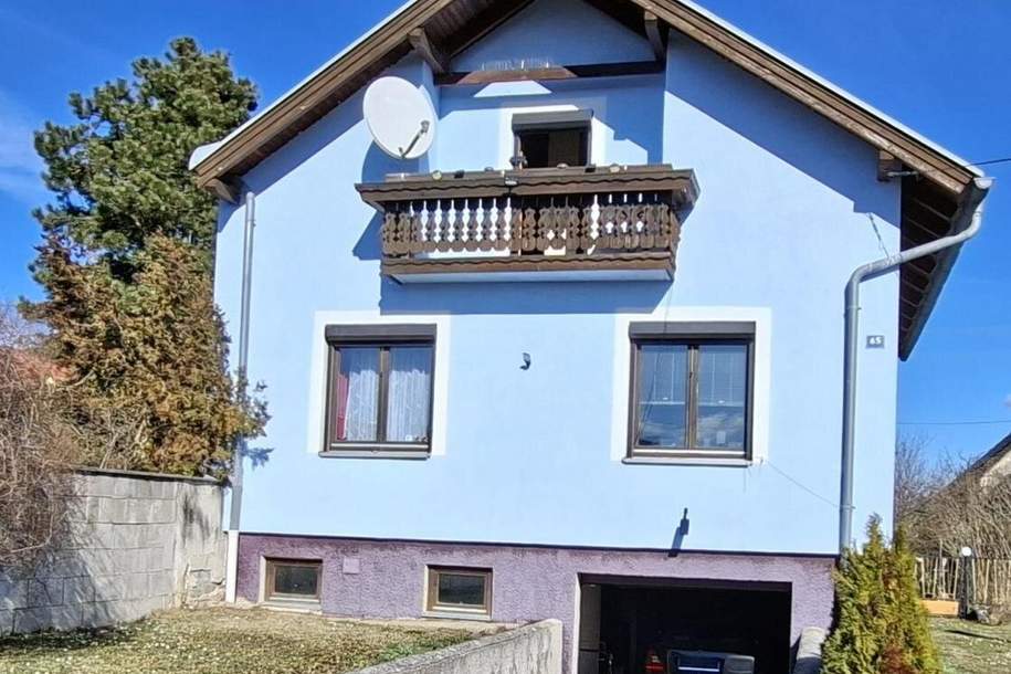 Sonniges Familienhaus mit großem Garten & Fernblick in Unterloisdorf, Haus-kauf, 270.000,€, 7444 Oberpullendorf