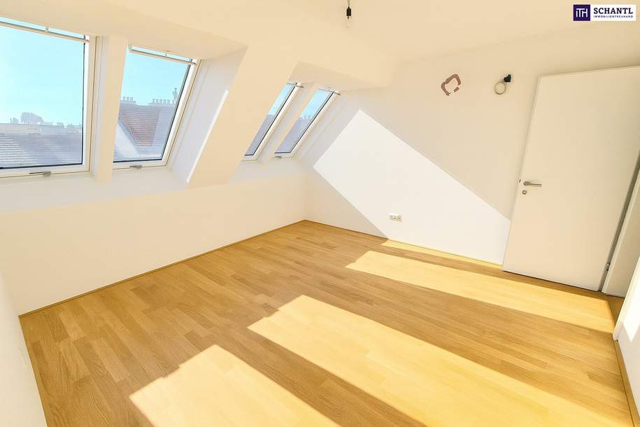 Preisreduktion! Stilvoll wohnen über den Dächern Wiens – ein 3-Zimmer-Dachgeschoßtraum mit 34 m² großer Sonnenterrasse, Wohnung-kauf, 469.000,€, 1100 Wien 10., Favoriten