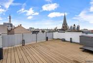 Rooftop-Wohnung über den Dächern des Siebten | 1 Min. zur Mariahilferstr. | 40m² 360°-Terrasse | Virtual Tour