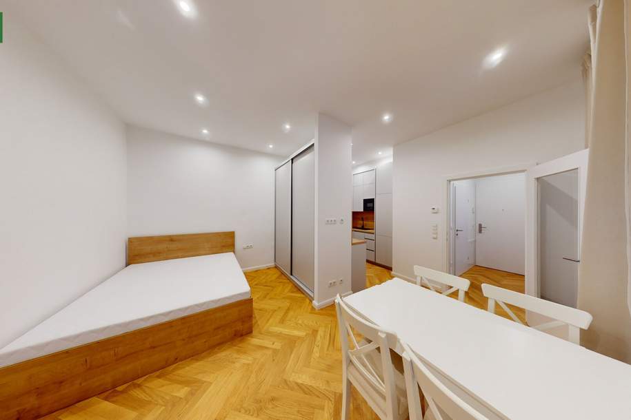 Möblierte 1 Zimmer Wohnung! - All inclusive Miete - Zentrale Anbindung - U3 Nähe, Wohnung-miete, 899,00,€, 1030 Wien 3., Landstraße