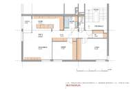 Einzigartige 3-Zimmer-Wohnung mit Loggia ins Grüne – Pratercottage