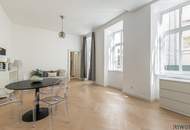 Hochwertig ausgestattete und ruhig gelegene Altbauwohnung im Hofgebäude | ca. 10 Gehminuten in den 1. Bezirk