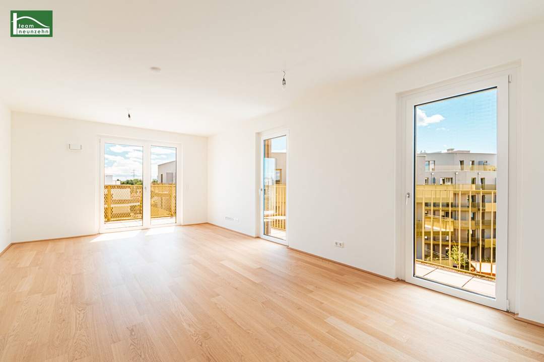 Viel Platz für Ihre Mieter - Anlegerwohnung (Nettopreis) mit Balkon und Top-Grundriss _ Provisionsfreier Erstbezug!