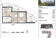 Q11 Leben am Fluss - 2-Zimmer-Wohnung mit schöner Freifläche!