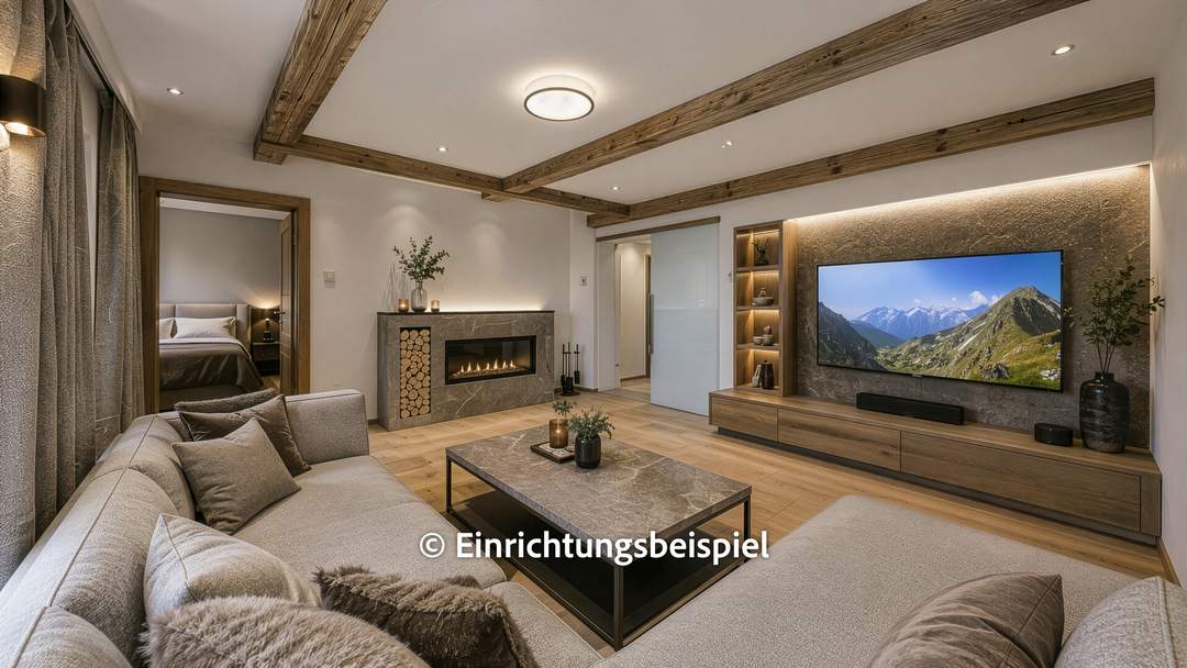 3-Zimmerwohnung in zentrumsnaher Ruhelage