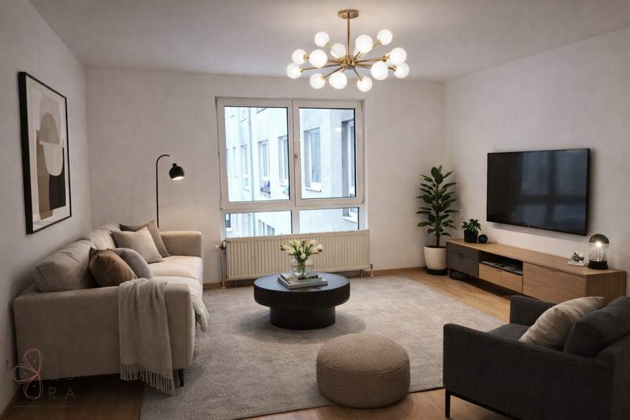 2-ZIMMER-WOHNUNG MIT PARKBLICK IN WIEN 1100, Wohnung-miete, 1.208,20,€, 1100 Wien 10., Favoriten