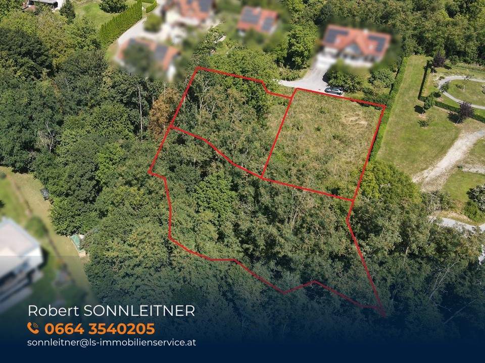 Zwei Baugrundstücke mit angrenzender Waldfläche in Hartberg – Am Brühlbach