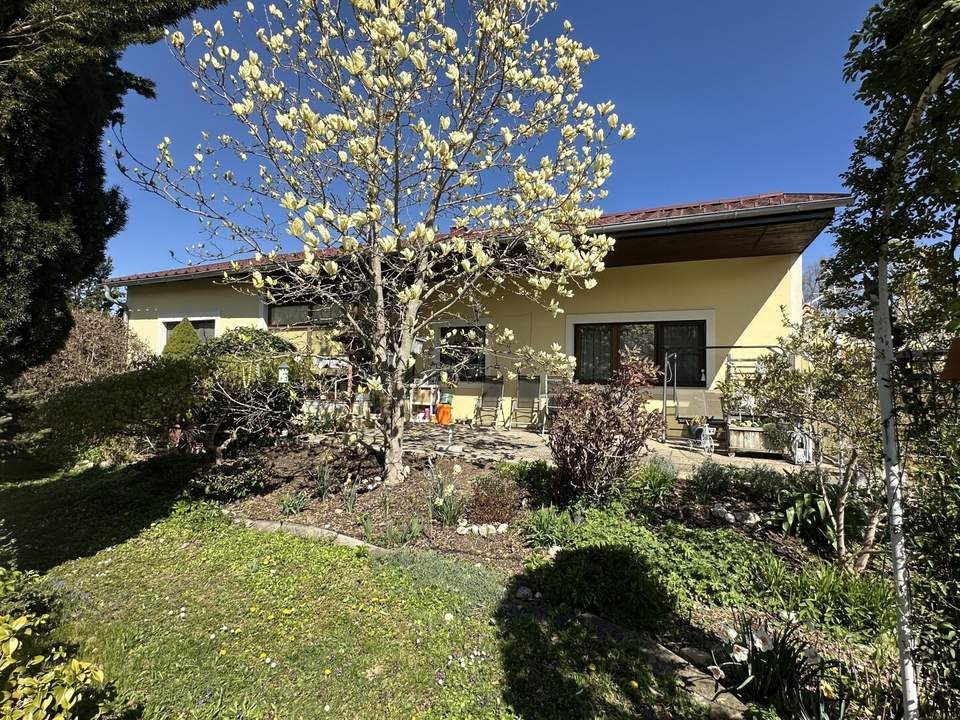 zentrumsnaher Bungalow mit sonnigem Garten zu verkaufen