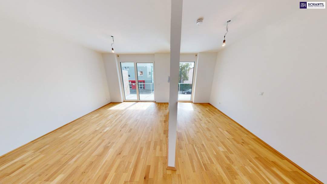 Erstbezug in Graz/Reininghausstraße: Ihr neues Zuhause! Modernes Wohnen mit 38,22 m², 2 Zimmern im Erdgeschoss, Balkon, Eigengarten und Kellerabteil!