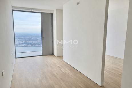 Skyline Living in DC2 Tower – South-Facing 1-Bedroom with Private Loggia DC2, Wohnung-miete, 1.750,00,€, 1220 Wien 22., Donaustadt
