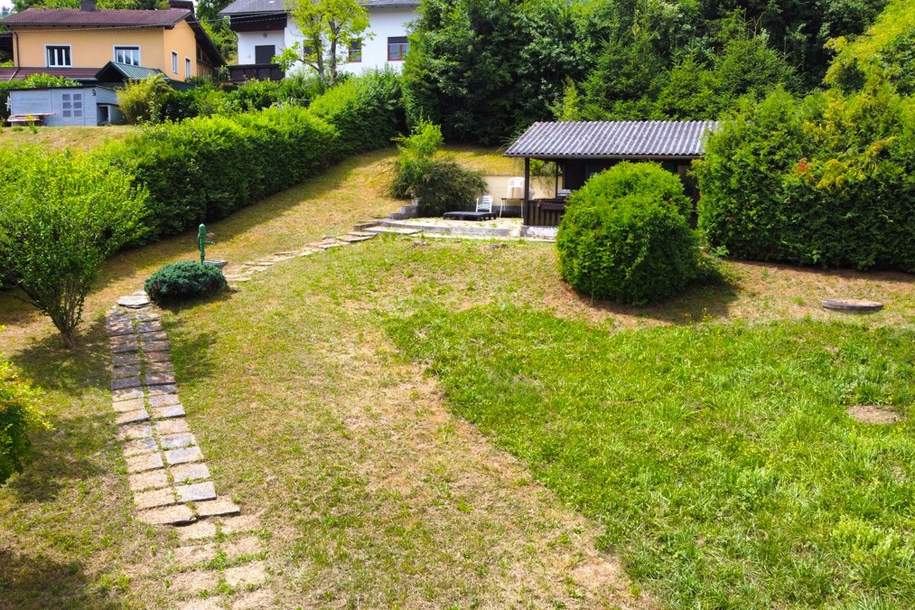 Wunderschönes Grundstück mit charmantem Gartenhaus – bietet viel Potenzial, sogar für zwei Häuser!, Grund und Boden-kauf, 289.000,€, 8151 Graz-Umgebung