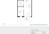 Gut geschnittene 3-ZImmer-Wohnung in zentraler Lage von Graz-Lend!