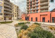 Provisionsfrei: Apartment beim Grünareal „Freie Mitte“ - Teilmöbliert, Deckenkühlung, Panoramabalkon, Gym!