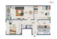 Sanierungsbedürftige 3-Zimmer-Wohnung Nähe Lendplatz - WG geeignet