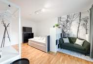 Möblierte Kleinwohnung mit toller Ausstattung und sonniger Loggia