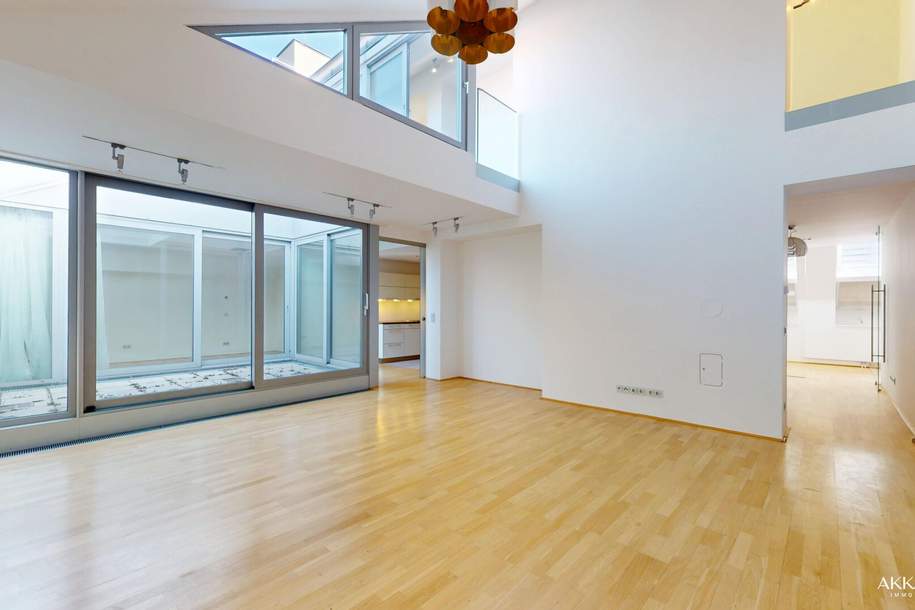 Helle Dachgeschosswohnung mit Terrassen und Blick auf die Karlskirche, Wohnung-kauf, 3.600.000,€, 1040 Wien 4., Wieden