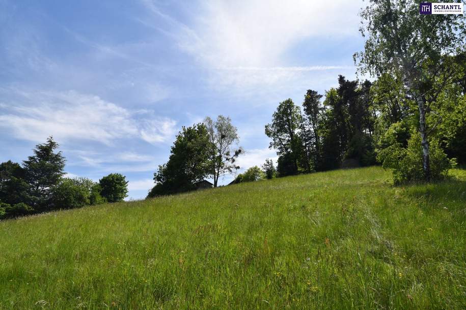 Exklusiver Baugrund in Bestlage von Graz-St. Veit! Ruhig gelegen, mitten im Grünen und mit sensationeller Aussicht. Gleich anfragen!, Grund und Boden-kauf, 398.000,€, 8046 Graz(Stadt)