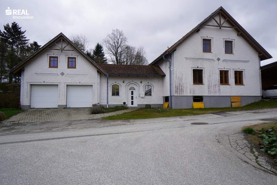 Revitalisierungsbedürftiges Wohnhaus mit tollen Nebengebäuden und großen Gartengrundstücken, Haus-kauf, 99.000,€, 3910 Zwettl