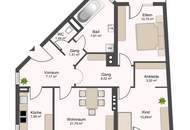 Helle 3-Zimmer-Wohnung mit zwei Balkonen in Salzburg-Riedenburg