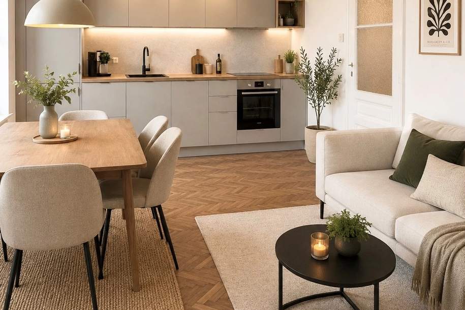 2 oder 3 Zimmer Altbau in bester Lage! (Provisionsfrei), Wohnung-kauf, 399.999,€, 1020 Wien 2., Leopoldstadt