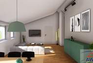 Neue Obergeschoss-Wohnung mit Eigengarten zu verkaufen!