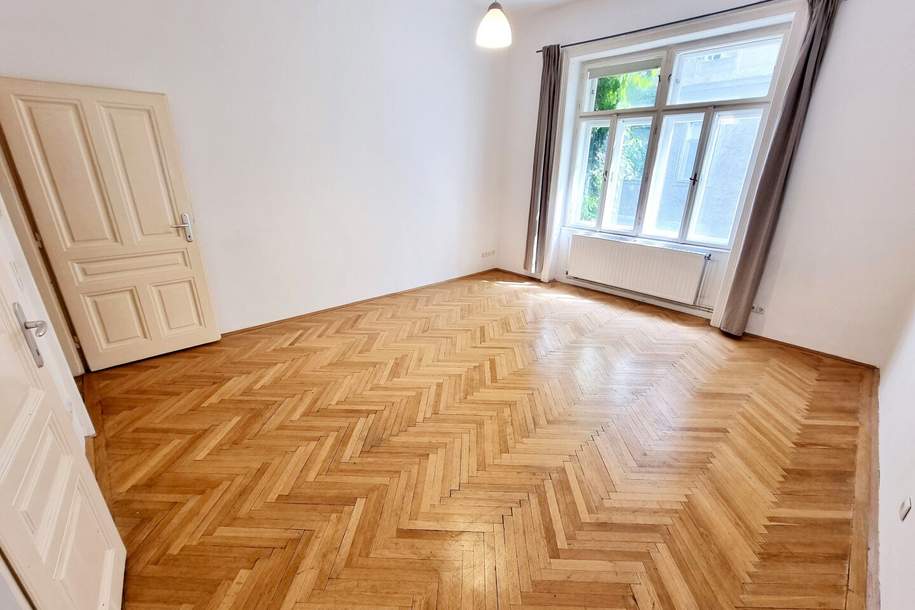 Preisgesenkt! Ein MUST HAVE! Absolute Hof-Ruhelage mit Blick ins Grüne! Frisch renoviert + Traumaft schönes Altbauhaus + Bestlage in 1030 Wien! Klassische Altbauwohnung!, Wohnung-kauf, 495.000,€, 1030 Wien 3., Landstraße