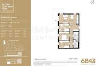 Attraktive 4 Zimmerwohnung mit 13m² Balkon!