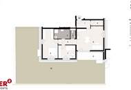 TRIVARA - Wohnen, wie man leben will - Moderne 3 Zimmer Wohnung mit Garten D-02