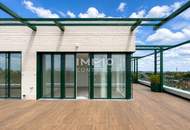 Exklusives Penthouse mit 90m2 Panoramaterrasse: Provisionsfrei: Wohnung + Büro mit luxuriöser Ausstattung