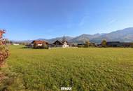 Baugrundstück in Sonnenlage mit 360° Bergpanorama!