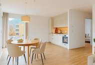 Erstbezug: 2-Zimmerwohnung mit Garagenplatz und Bergblick!