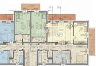 Große 4-Zi-Wohnung mit 2 Balkonen, Stellplätzen &amp; Fußbodenheizung in guter Lage von Amstetten!