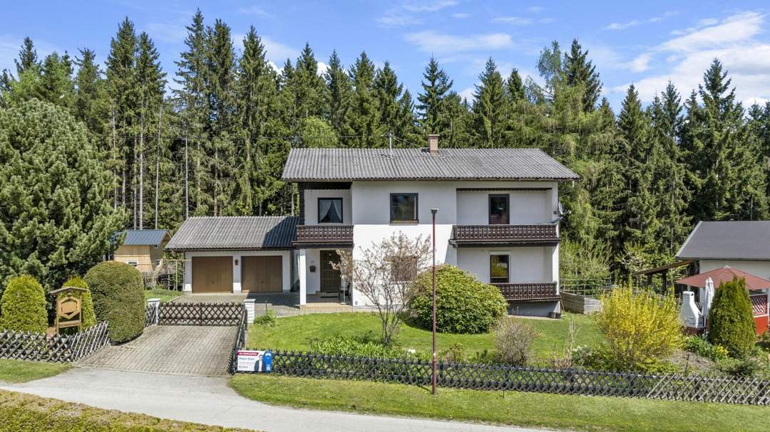 Ruhige, idyllische Grünlage: Einfamilienhaus mit Potenzial in Forst im Lavanttal