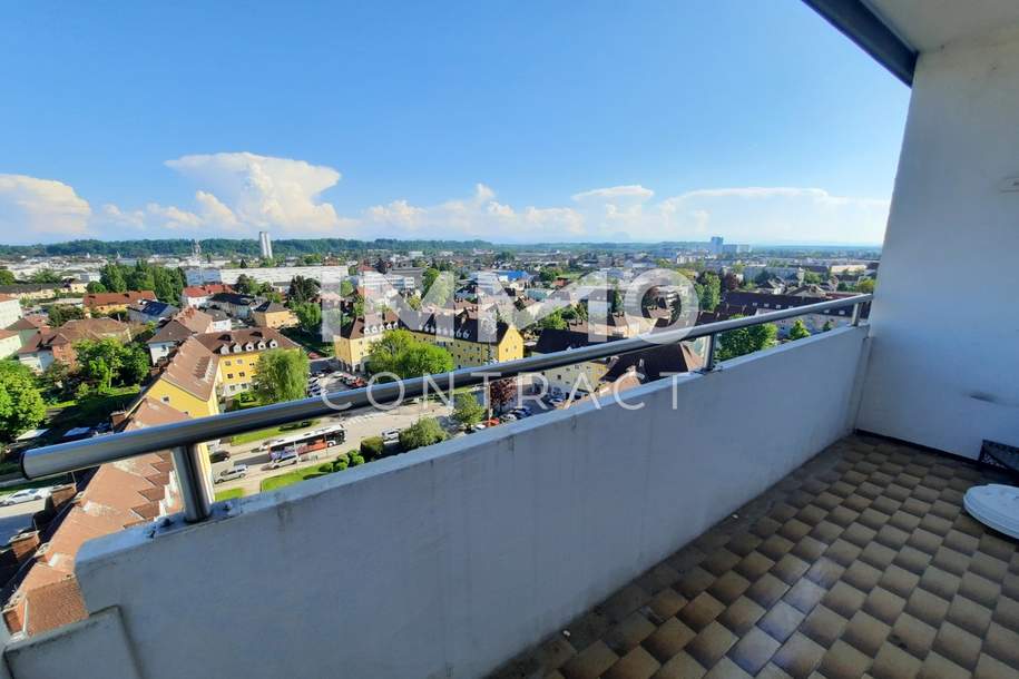 Helle 2-Zimmer-Traum mit Loggia – zentrumsnah in Wels WARM 797 €, Wohnung-miete, 797,18,€, 4600 Wels(Stadt)