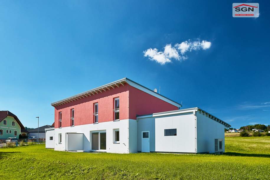 Geförderte Doppelhaushälfte in Groß-Siegharts: 4 Zimmer, Garten &amp; Terrasse!, Haus-miete, 1.312,90,€, 3812 Waidhofen an der Thaya